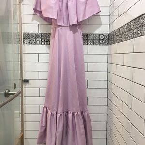 Vintage 70s✨🌟 lavender formal dress handmade